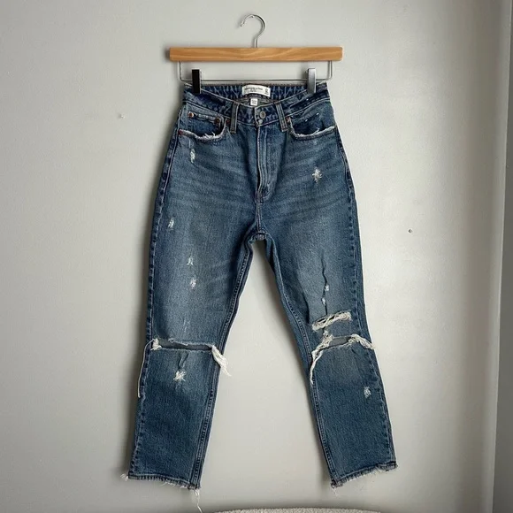 Abercrombie & Fitch The Mom High Rise Curve Love - Picture 3 of 10